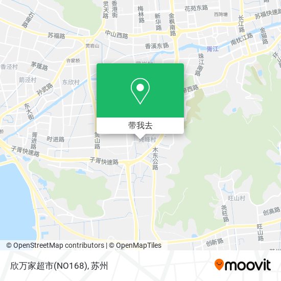 欣万家超市(NO168)地图