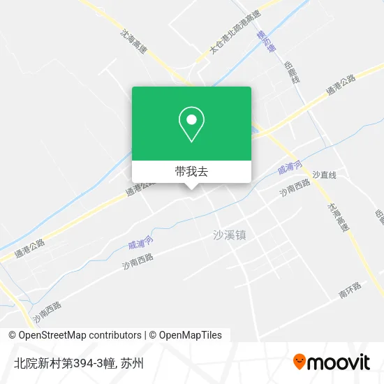 北院新村第394-3幢地图