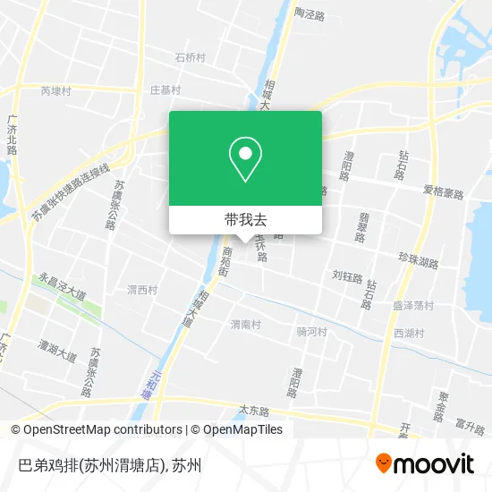 巴弟鸡排(苏州渭塘店)地图