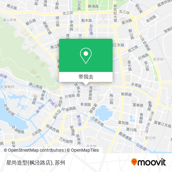 星尚造型(枫泾路店)地图