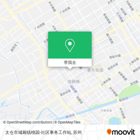 太仓市城厢镇桃园-社区事务工作站地图