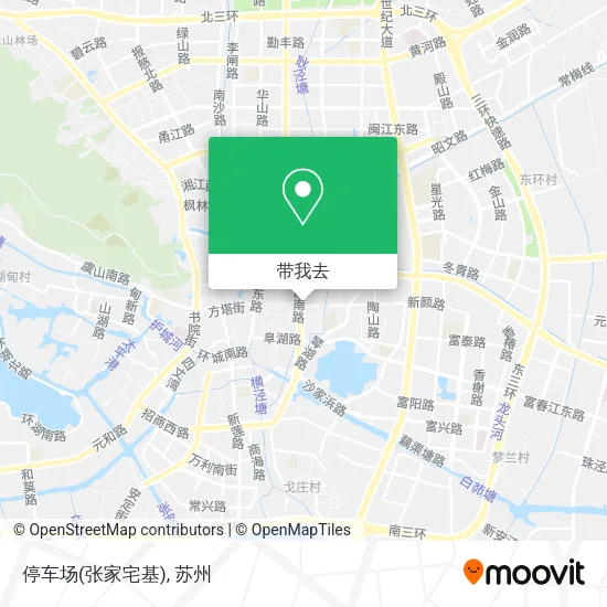 停车场(张家宅基)地图