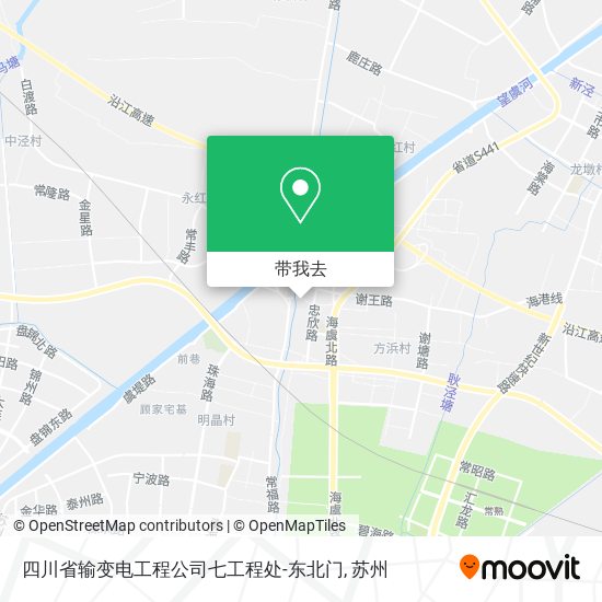 四川省输变电工程公司七工程处-东北门地图