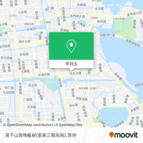 莫干山装饰板材(姜家三期东南)地图