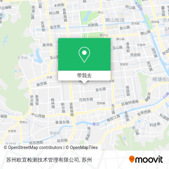 苏州欧宜检测技术管理有限公司地图