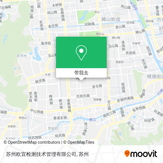 苏州欧宜检测技术管理有限公司地图