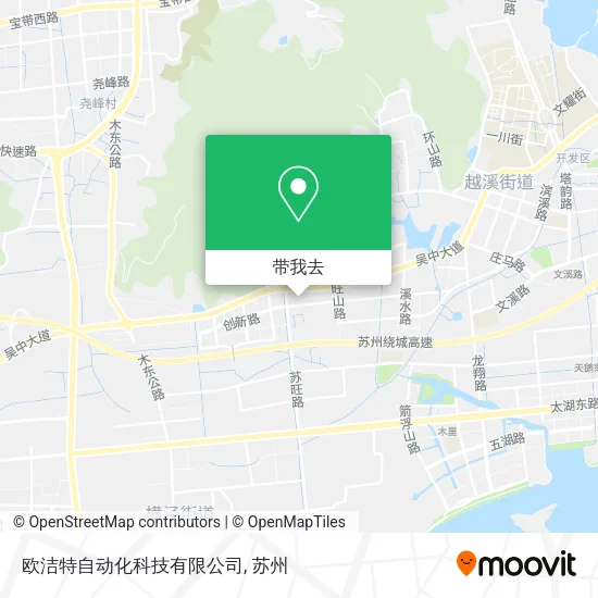 欧洁特自动化科技有限公司地图