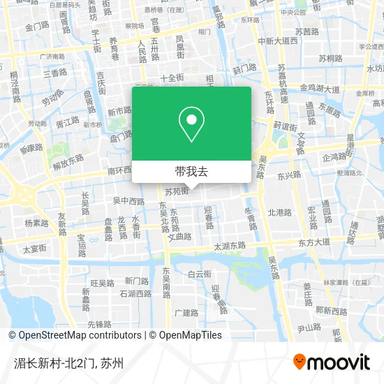 湄长新村-北2门地图