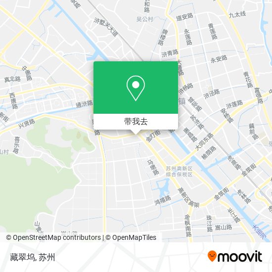 藏翠坞地图