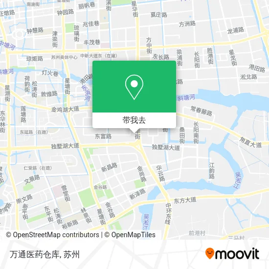 万通医药仓库地图