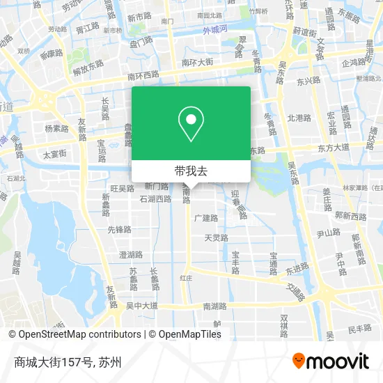 商城大街157号地图