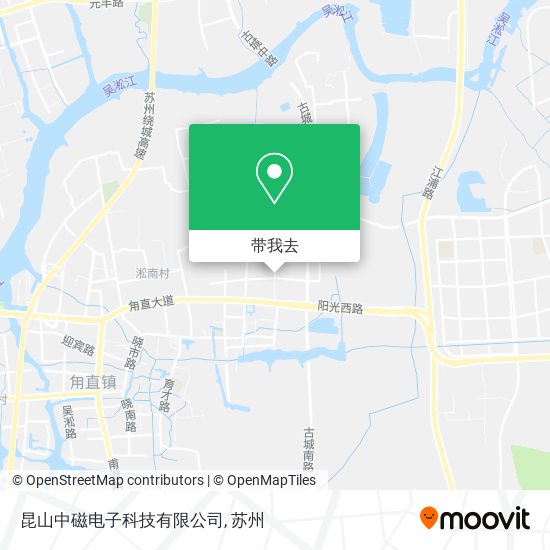 昆山中磁电子科技有限公司地图