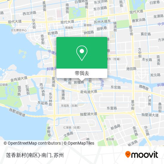 莲香新村(南区)-南门地图