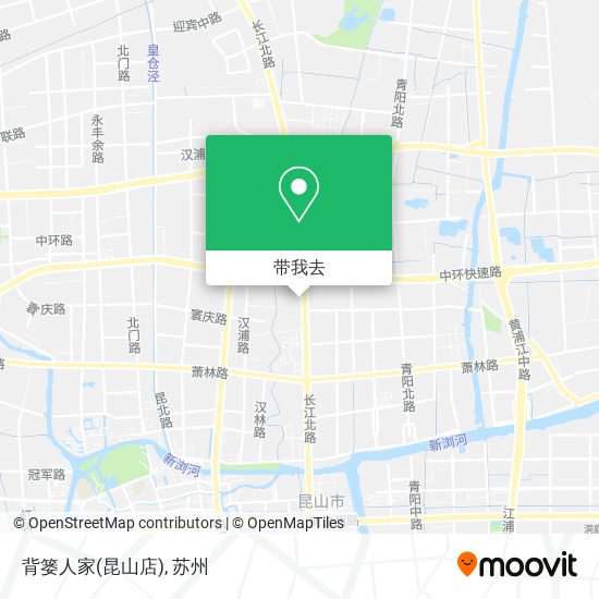 背篓人家(昆山店)地图