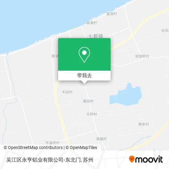 吴江区永亨铝业有限公司-东北门地图