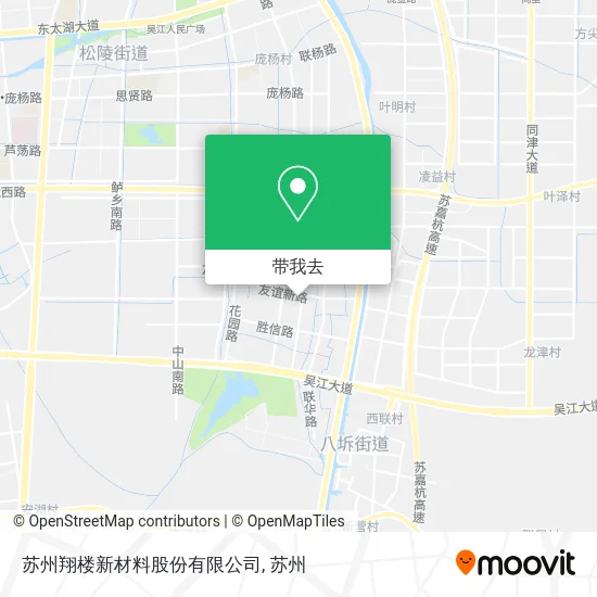 苏州翔楼新材料股份有限公司地图