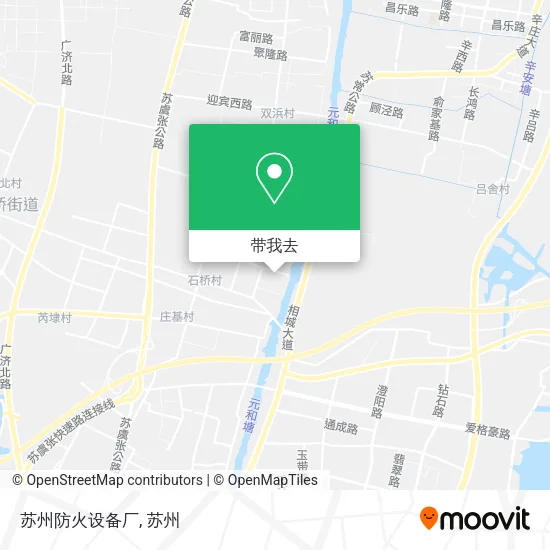 苏州防火设备厂地图