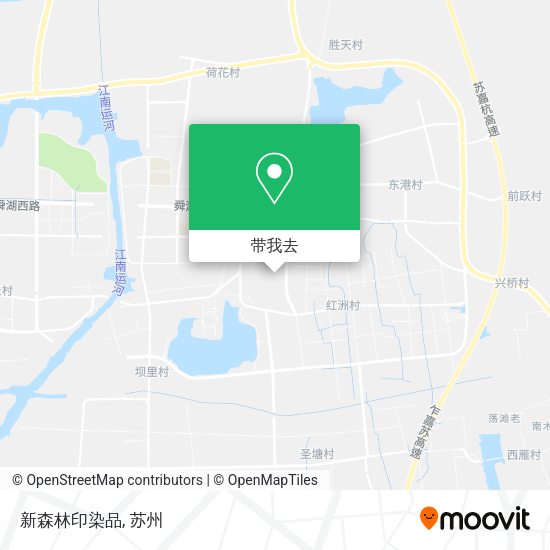 新森林印染品地图