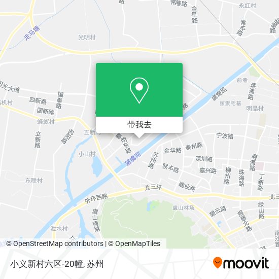 小义新村六区-20幢地图