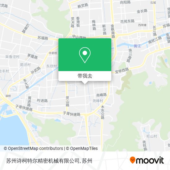 苏州诗柯特尔精密机械有限公司地图