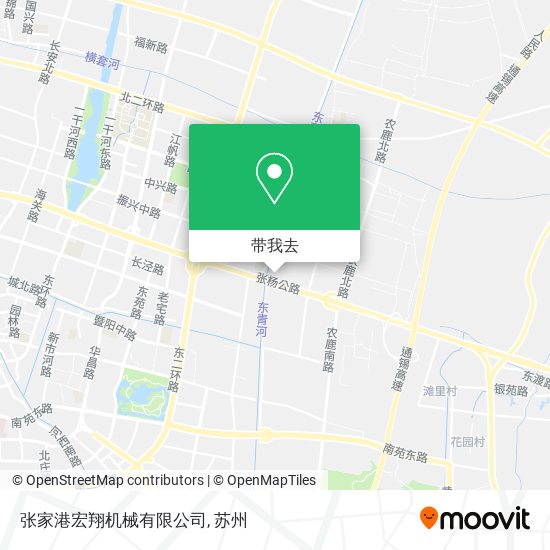 张家港宏翔机械有限公司地图