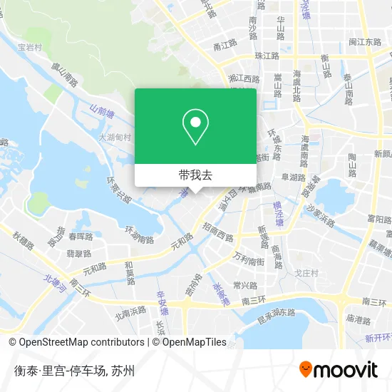 衡泰·里宫-停车场地图