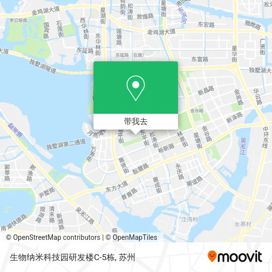 生物纳米科技园研发楼C-5栋地图