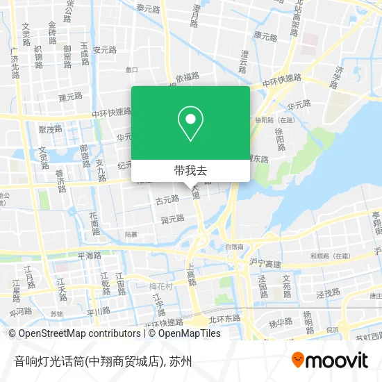 音响灯光话筒(中翔商贸城店)地图
