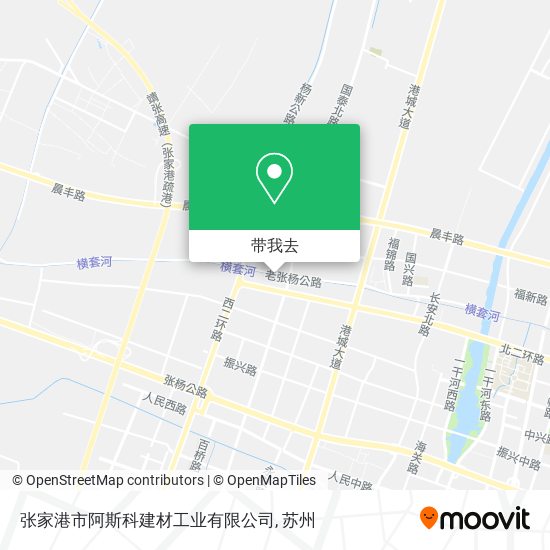 张家港市阿斯科建材工业有限公司地图