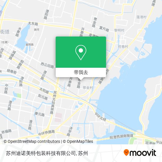 苏州迪诺美特包装科技有限公司地图