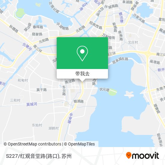 S227/红观音堂路(路口)地图