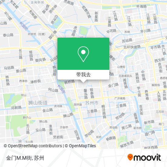 金门M.M街地图