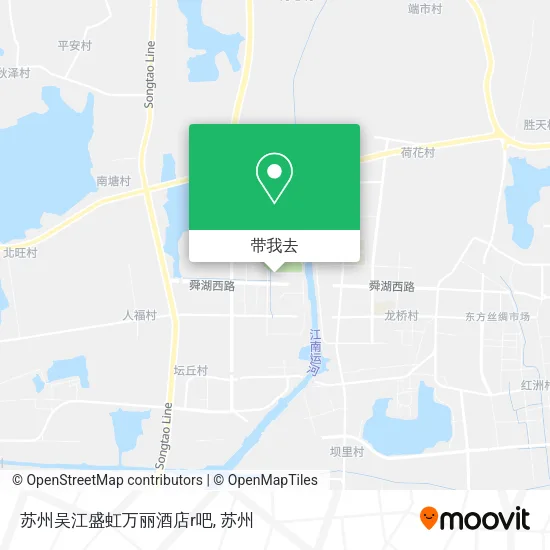 苏州吴江盛虹万丽酒店r吧地图