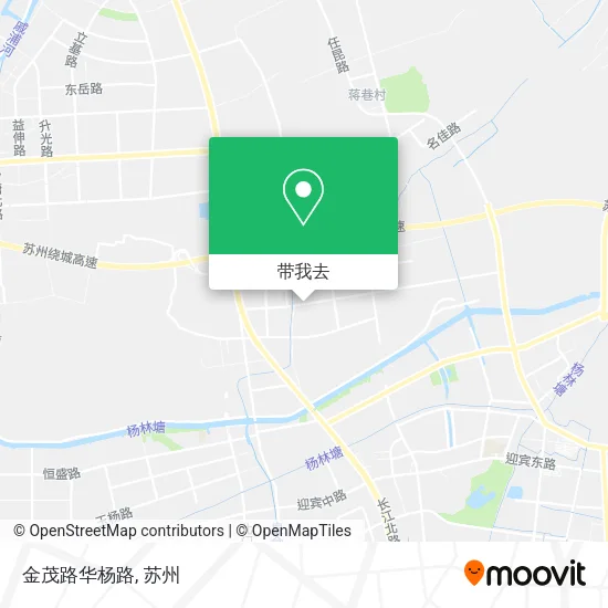 金茂路华杨路地图