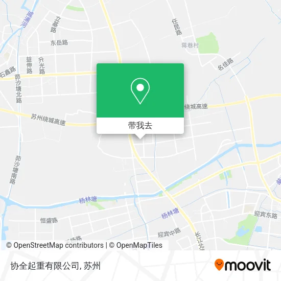 协全起重有限公司地图