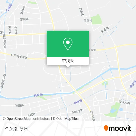 金茂路地图