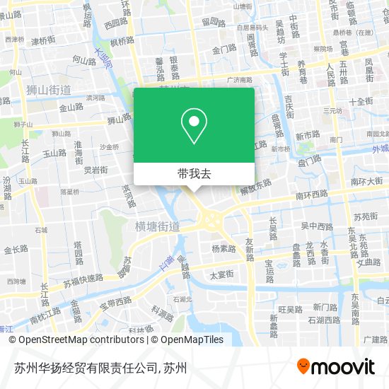 苏州华扬经贸有限责任公司地图