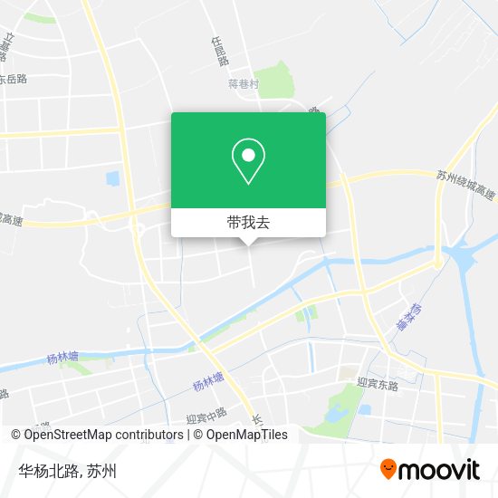 华杨北路地图