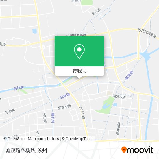 鑫茂路华杨路地图