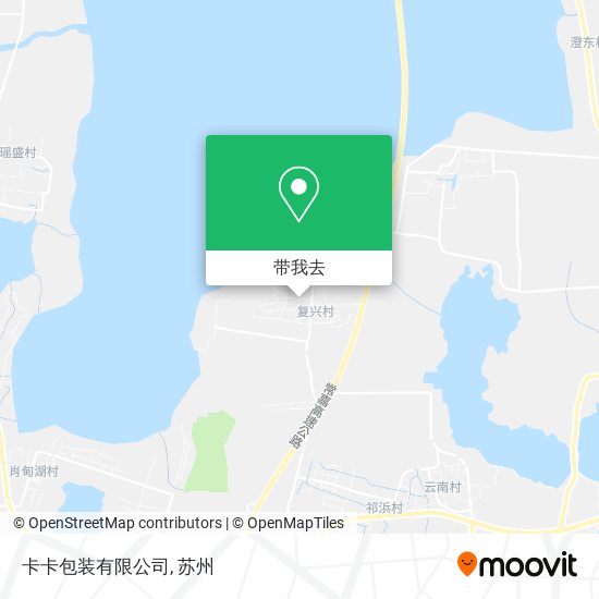 卡卡包装有限公司地图