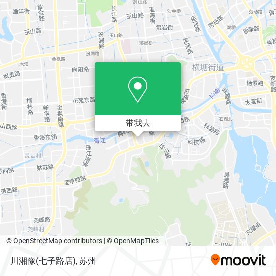 川湘豫(七子路店)地图