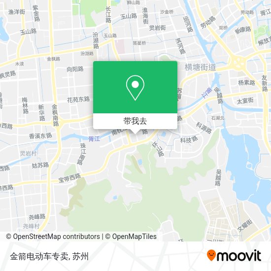 金箭电动车专卖地图