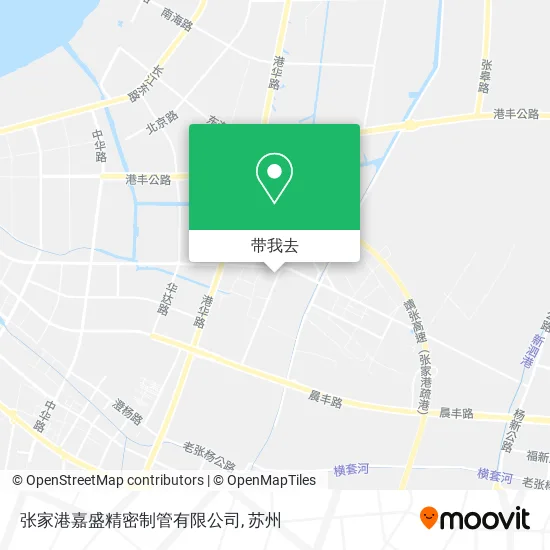 张家港嘉盛精密制管有限公司地图