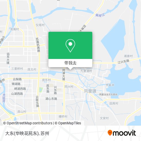 大东(华映花苑东)地图