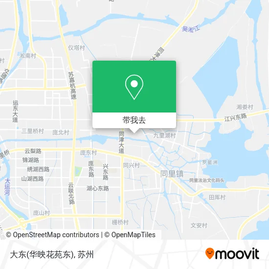 大东(华映花苑东)地图