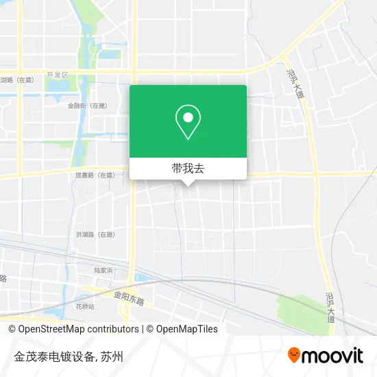 金茂泰电镀设备地图