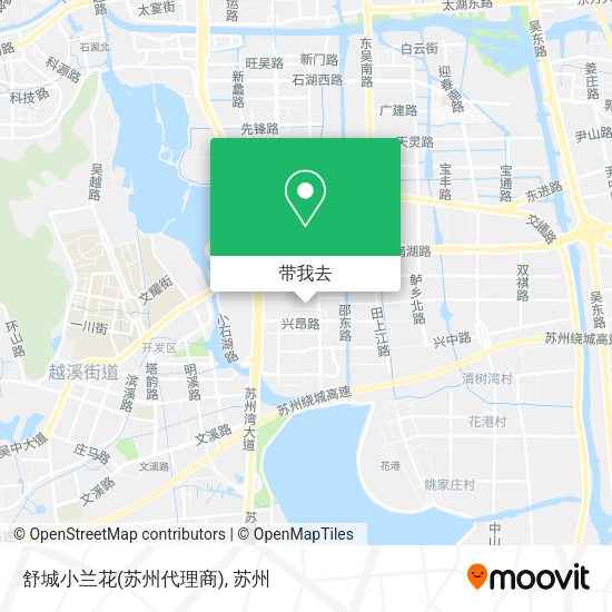 舒城小兰花(苏州代理商)地图