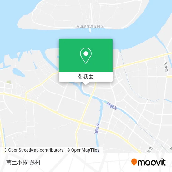 蕙兰小苑地图