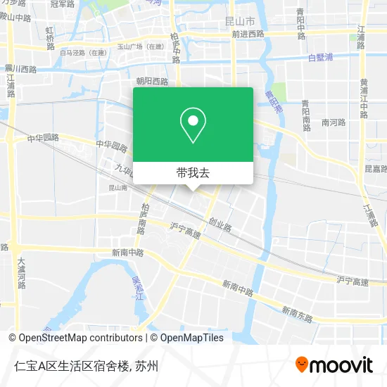 仁宝A区生活区宿舍楼地图