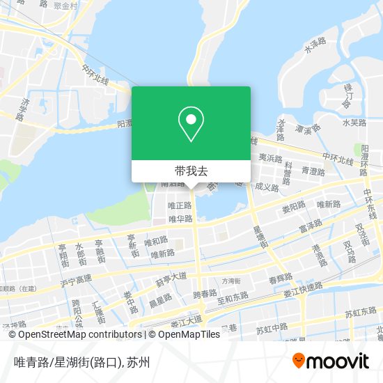 唯青路/星湖街(路口)地图